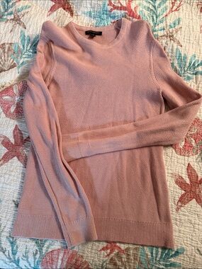 Banana Republic Dusty Rose Crewneck Sweater